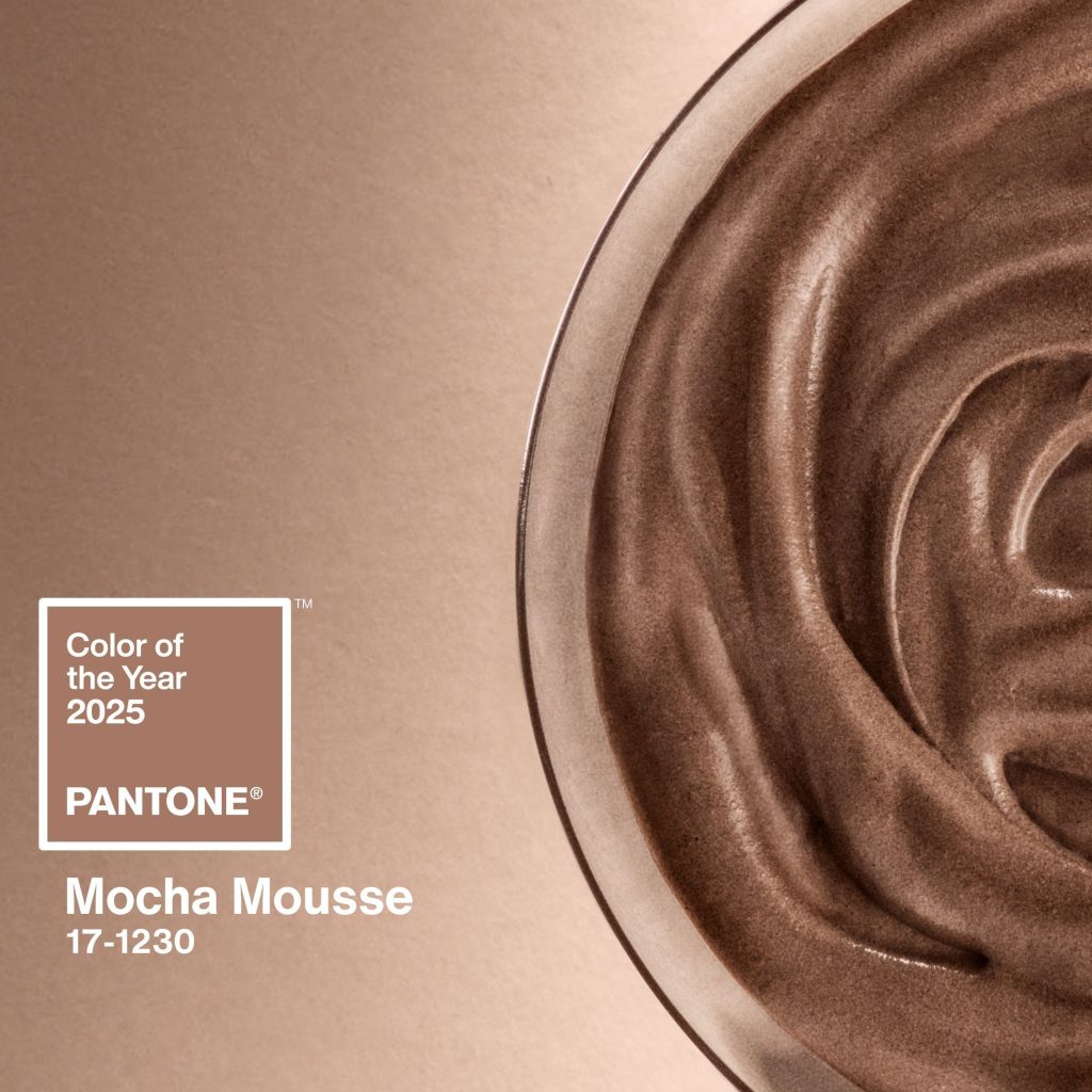 Pantone 2025 Color of the Year Mocha Mousse